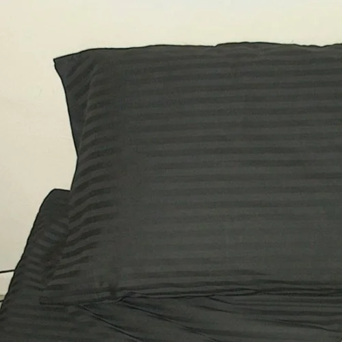 SOHO 100% Egyptian Cotton Sateen Stripe Sheet Set