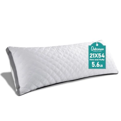 Oubonun Full Body Pillow for Side Sleeper, 21 x 54 inch