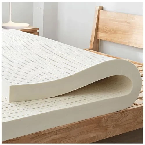 Queen 4 inch Firm Natural Latex Mattress Topper